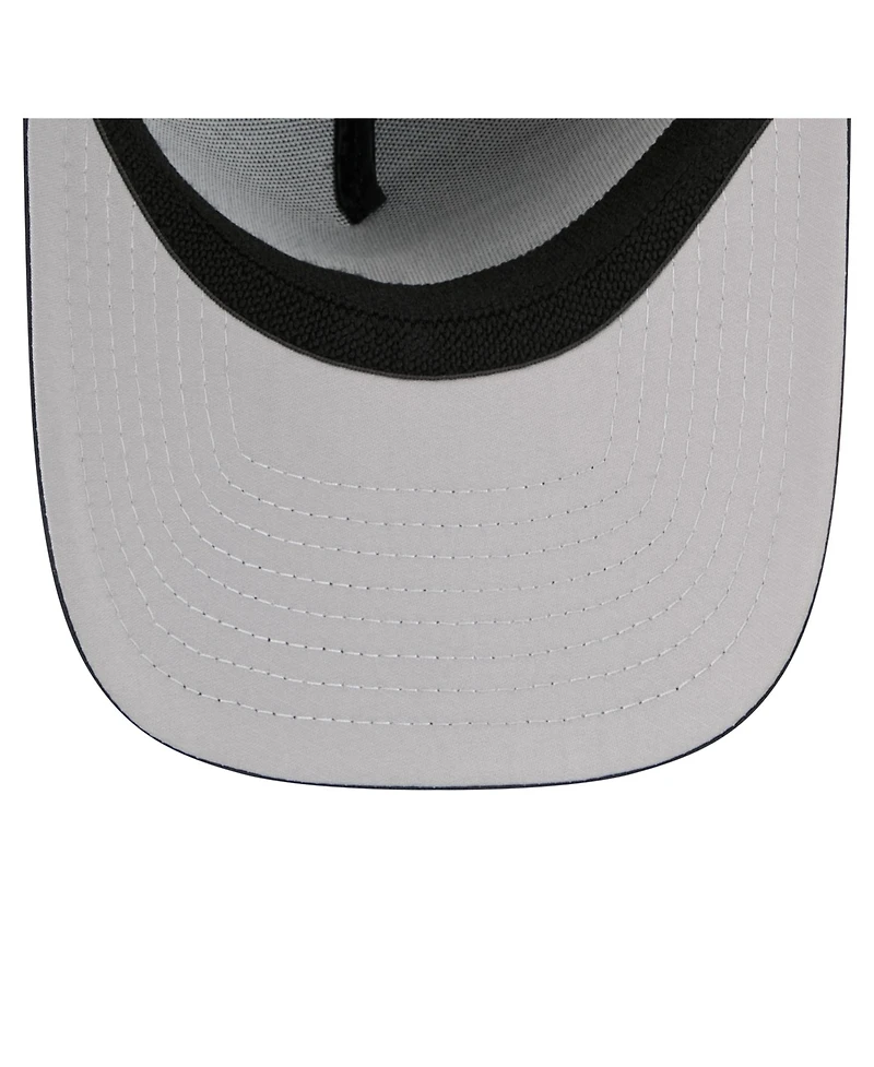 New Era Men's Navy Detroit Tigers 39THIRTY A-Frame Perforated Flex Hat