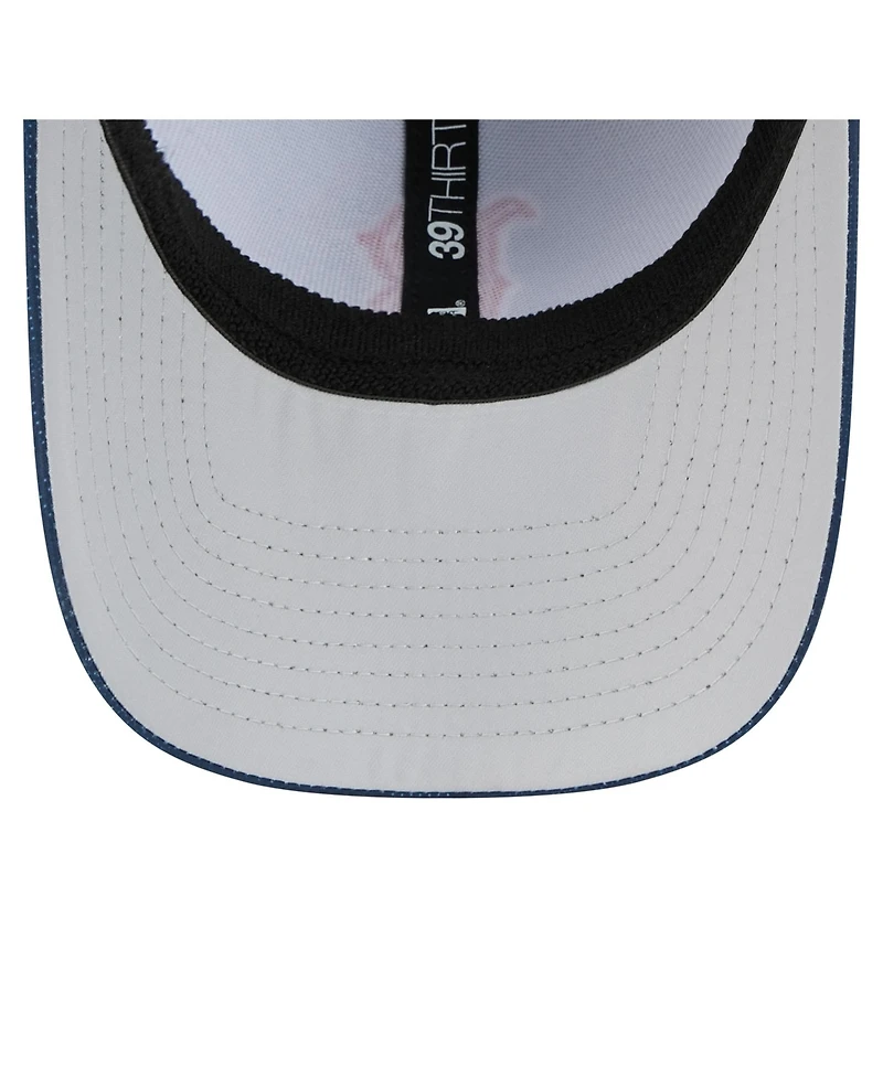 New Era Men's Navy Boston Red Sox Tonal Camo 39THIRTY Flex Hat