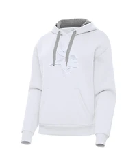 Antigua Women's White Minnesota Vikings Victory Pullover Hoodie
