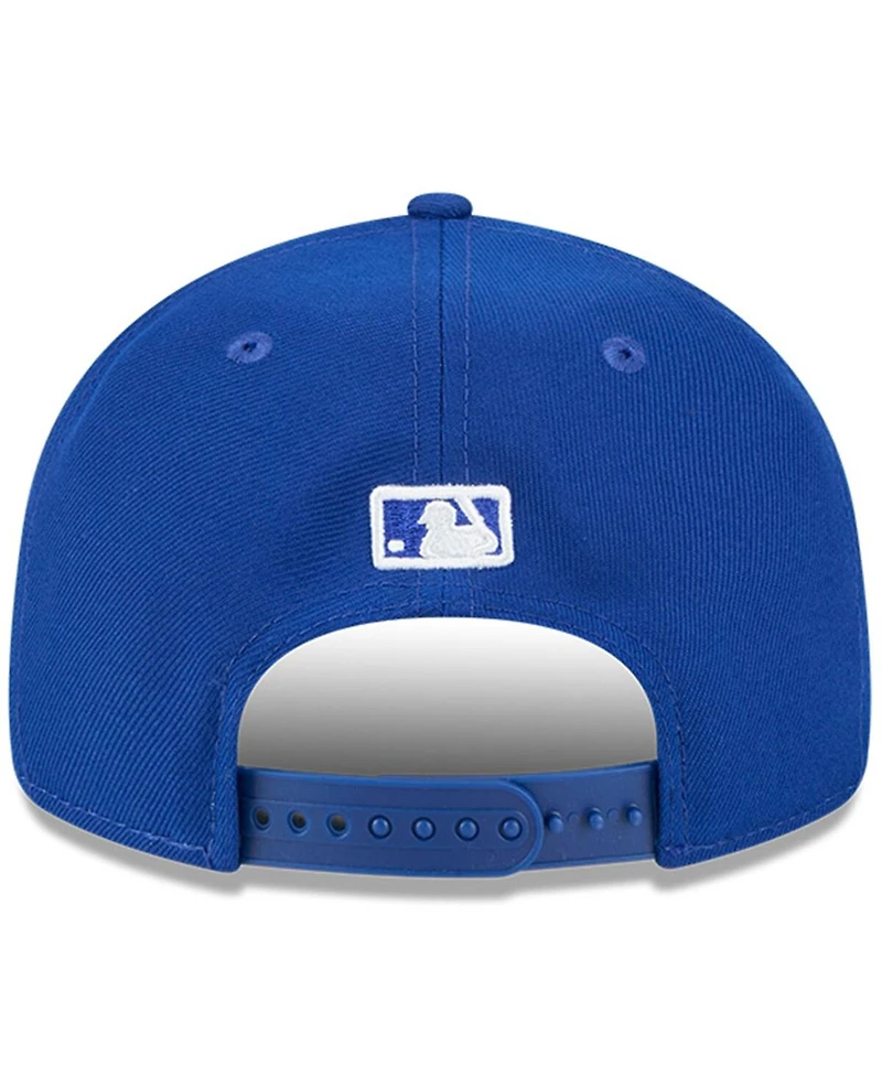 New Era Men's Royal Texas Rangers Baseball Hall of Fame Retro Crown 9FIFTY Adjustable Hat