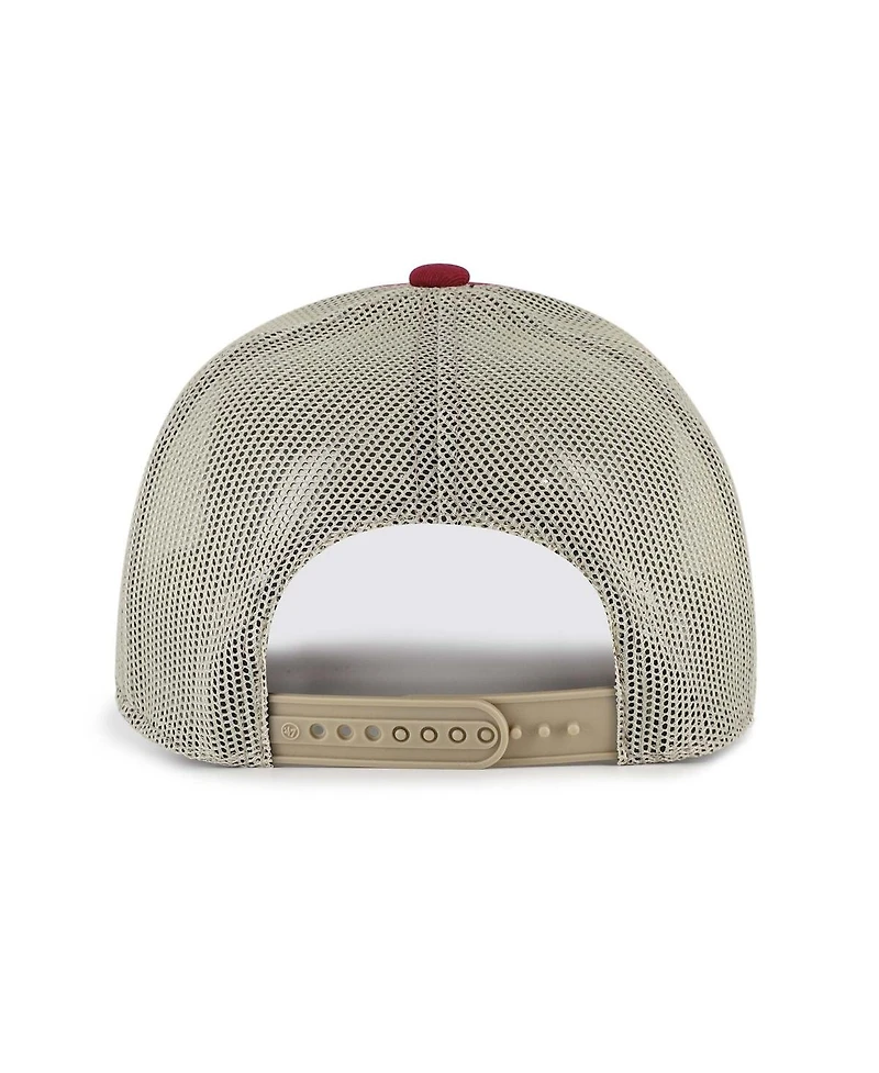 '47 Brand Men's Cardinal Arkansas Razorbacks Arid Adjustable Trucker Hat