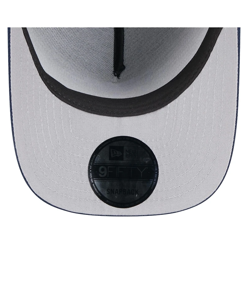 New Era Big Boys and Girls Black/Navy Tennessee Titans 2025 Nfl Draft A-Frame 9FIFTY Snapback Hat