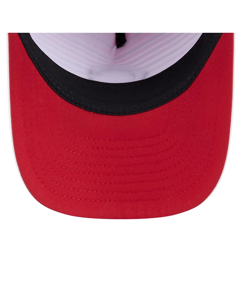 New Era Men's Red Cincinnati Reds Gradient 9FORTY M-Crown Adjustable Hat