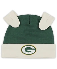 Outerstuff Baby Boys and Girls 3-Piece Green Bay Packers Little Champ Set