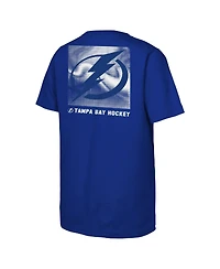 Outerstuff Big Boys and Girls Blue Tampa Bay Lightning Atmosphere T-Shirt