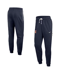 Nike Men's Navy Illinois Fighting Illini 2025 Sideline Performance Taper Pants