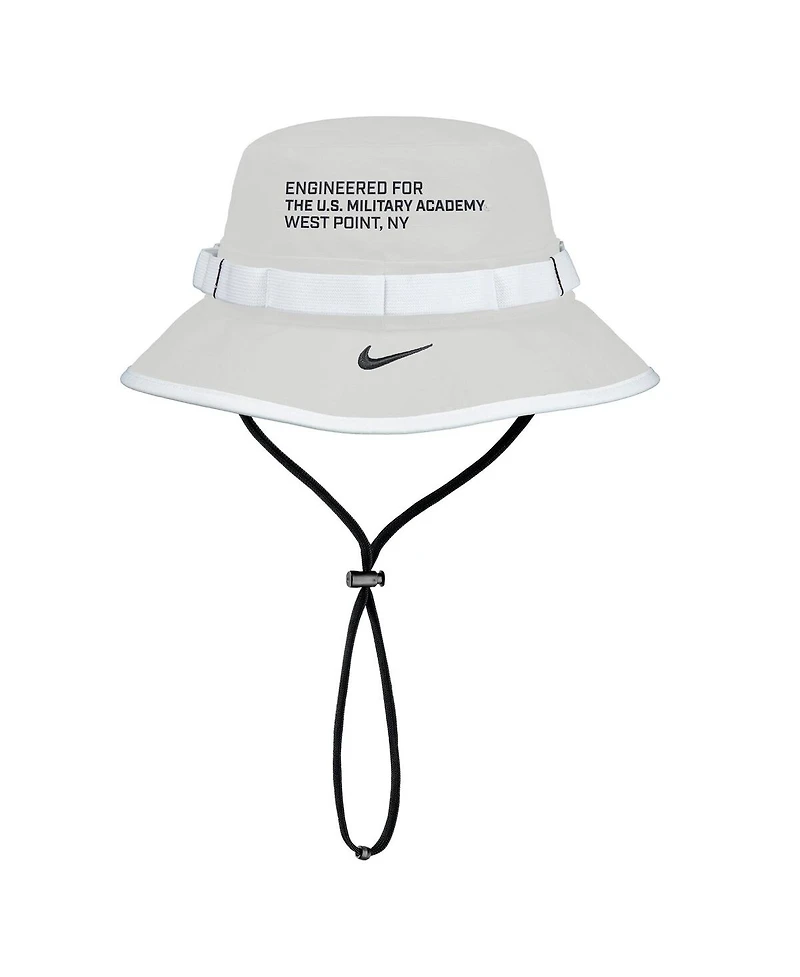 Nike Men's Gray Army Black Knights 2025 On-Field Boonie Performance Bucket Hat
