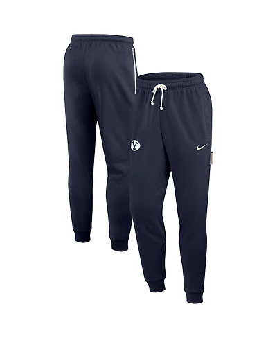 Nike Men's Navy Byu Cougars 2025 Sideline Performance Taper Pants