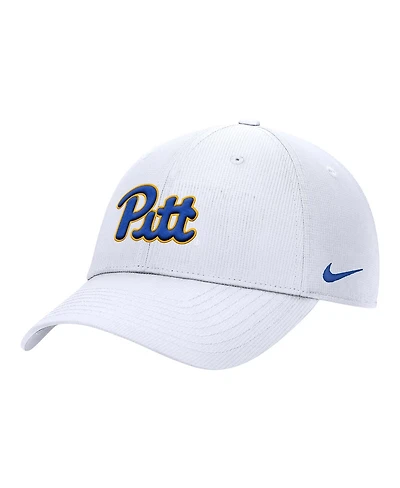 Nike Men's White Pitt Panthers 2025 On-Field Club Performance Adjustable Hat