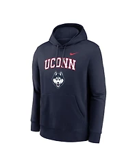 Nike Men's Navy UConn Huskies Club Pullover Hoodie