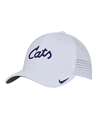 Nike Men's White Kansas State Wildcats 2025 On-Field Performance Flex Hat