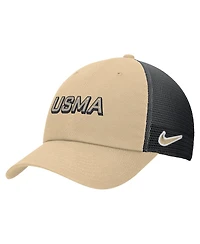 Nike Men's Gold Army Black Knights On-Field Club Adjustable Trucker Hat