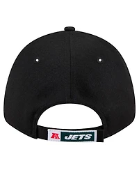 New Era Men's Black New York Jets The League 9FORTY Adjustable Hat