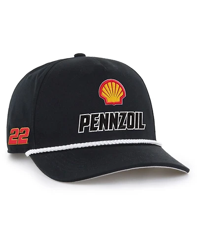 '47 Brand Men's Black Joey Logano Hitch Rope Adjustable Hat
