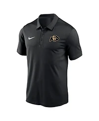 Nike Men's Black Colorado Buffaloes Victory Solid Performance Polo Shirt
