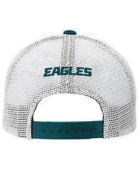 Outerstuff Big Boys and Girls Midnight Green Philadelphia Eagles Core Lockup Trucker Adjustable Hat