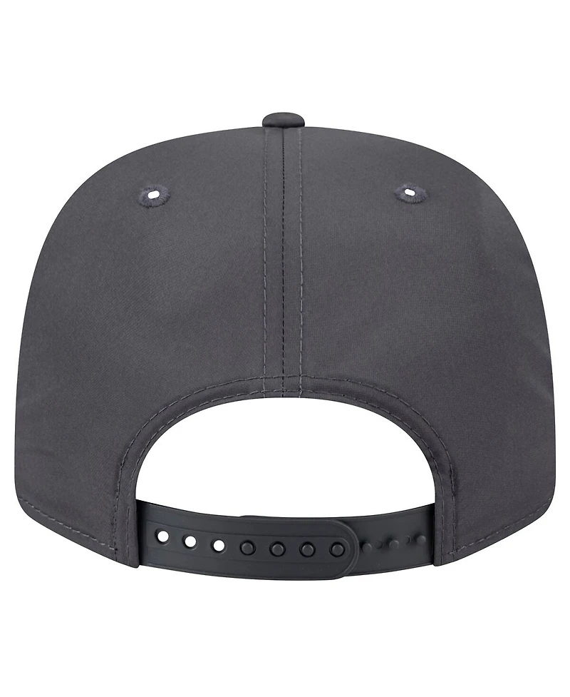 New Era Men's Graphite Cincinnati Bengals Main 9SEVENTY Stretch-Snap Hat