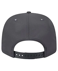 New Era Men's Graphite Cincinnati Bengals Main 9SEVENTY Stretch-Snap Hat