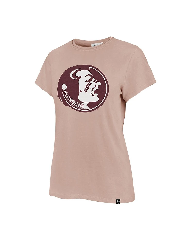 '47 Brand Women's Pink Florida State Seminoles Premier Frankie T-Shirt