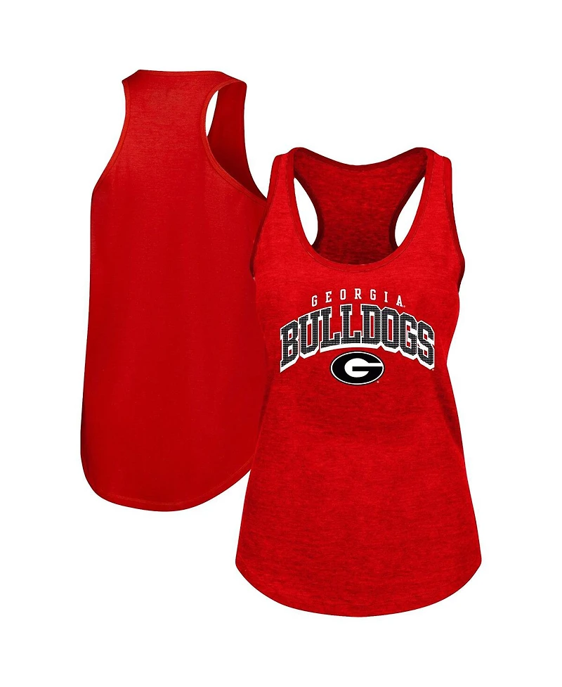Fanatics Women's Red Georgia Bulldogs Plus Arch Tank Top