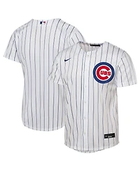 Nike Big Boys and Girls White Chicago Cubs Home Replica Jersey
