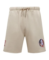 Pro Standard Men's Tan Florida State Seminoles Neutral Relaxed Shorts