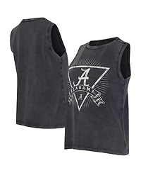 Concepts Sport Women's Charcoal Alabama Crimson Tide Distressed Market French Terry Tank Top