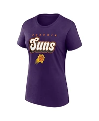 Fanatics Women's Dark Purple Phoenix Suns T-Shirt