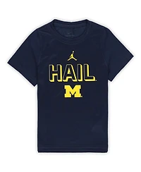 Jordan Preschool Navy Michigan Wolverines Legend Performance T-Shirt