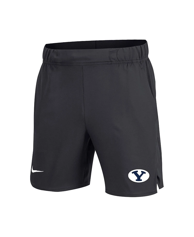 Nike Men's Anthracite Byu Cougars Performance Victory Shorts
