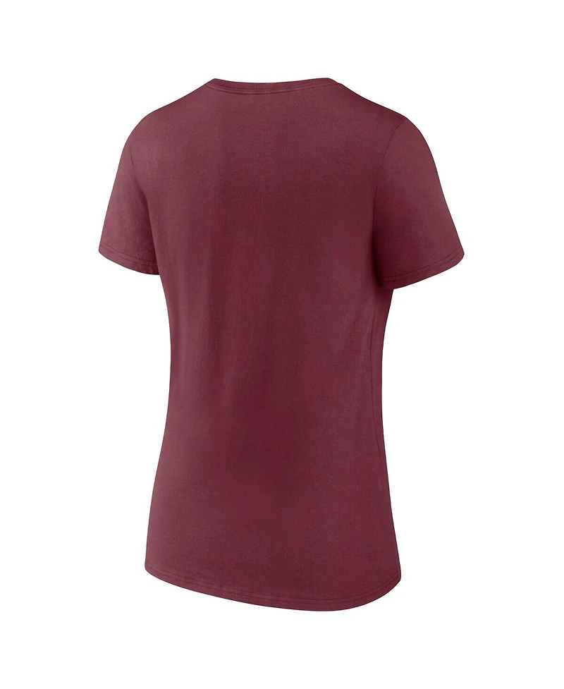Fanatics Women's Maroon Minnesota Golden Gophers Fundamentals Region Draw T-Shirt