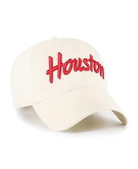'47 Brand Men's Sand Houston Cougars Clean Up Adjustable Hat