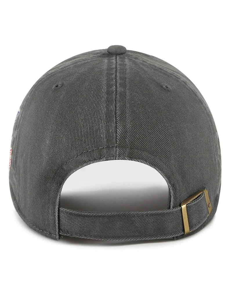 '47 Brand Men's Charcoal South Carolina Gamecocks Clean Up Adjustable Hat