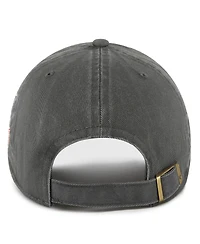 '47 Brand Men's Charcoal South Carolina Gamecocks Clean Up Adjustable Hat