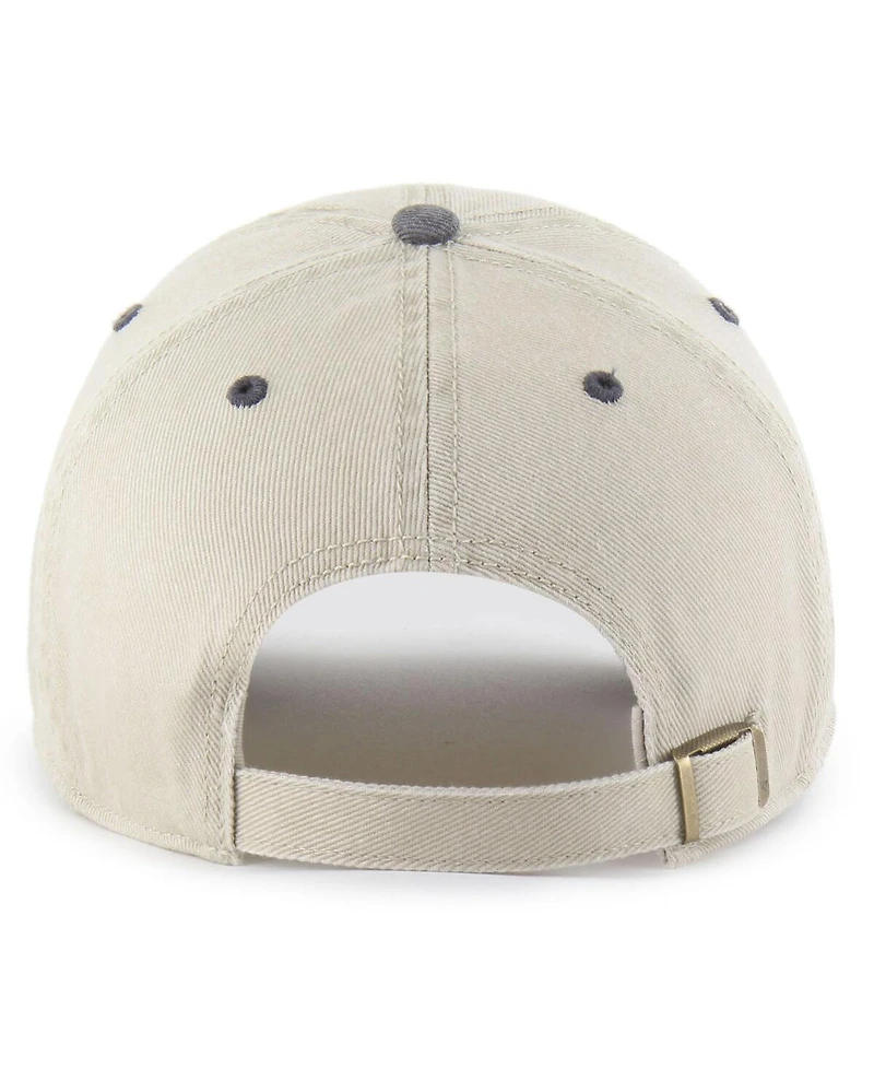 '47 Brand Men's Khaki Philadelphia Eagles Breaking Trail Clean Up Adjustable Hat
