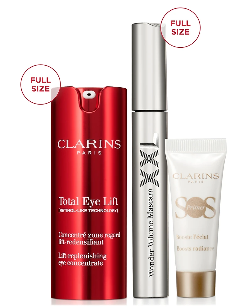 Clarins 3-Pc. Total Eye Lift Set