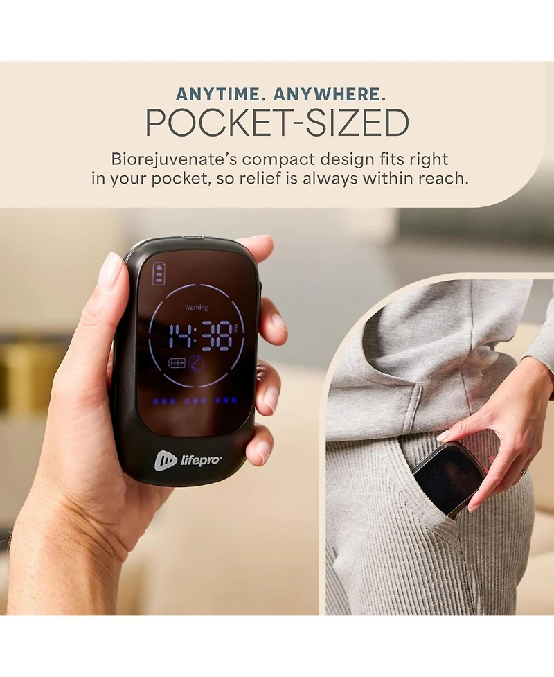 LifePro Red Light Therapy for Nose & Ears - Rechargeable Nasal & Sinus Pain Relief with Near Infrared & Red Light