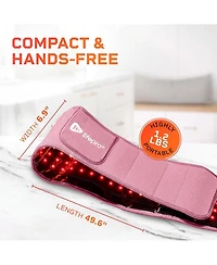 LifePro Red Light Therapy Belt - Near Infrared & Red Light Therapy for Muscle Relaxation, Inflammation & Circulation