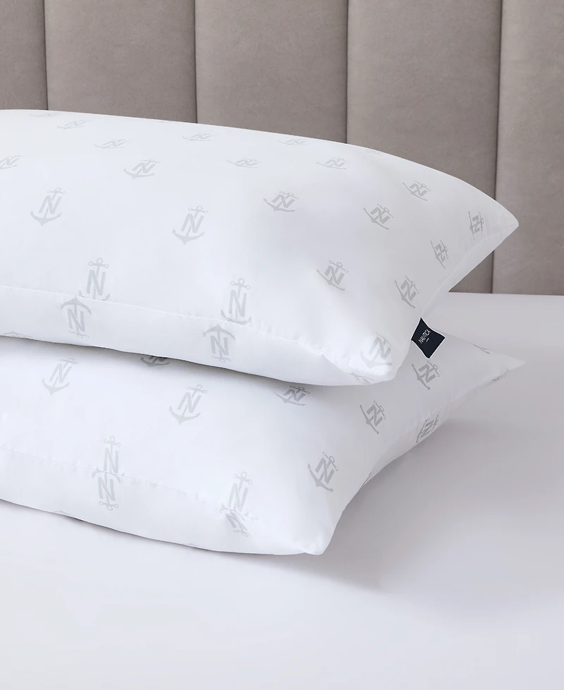 Nautica True Comfort Pillow 2-Pack Set, King