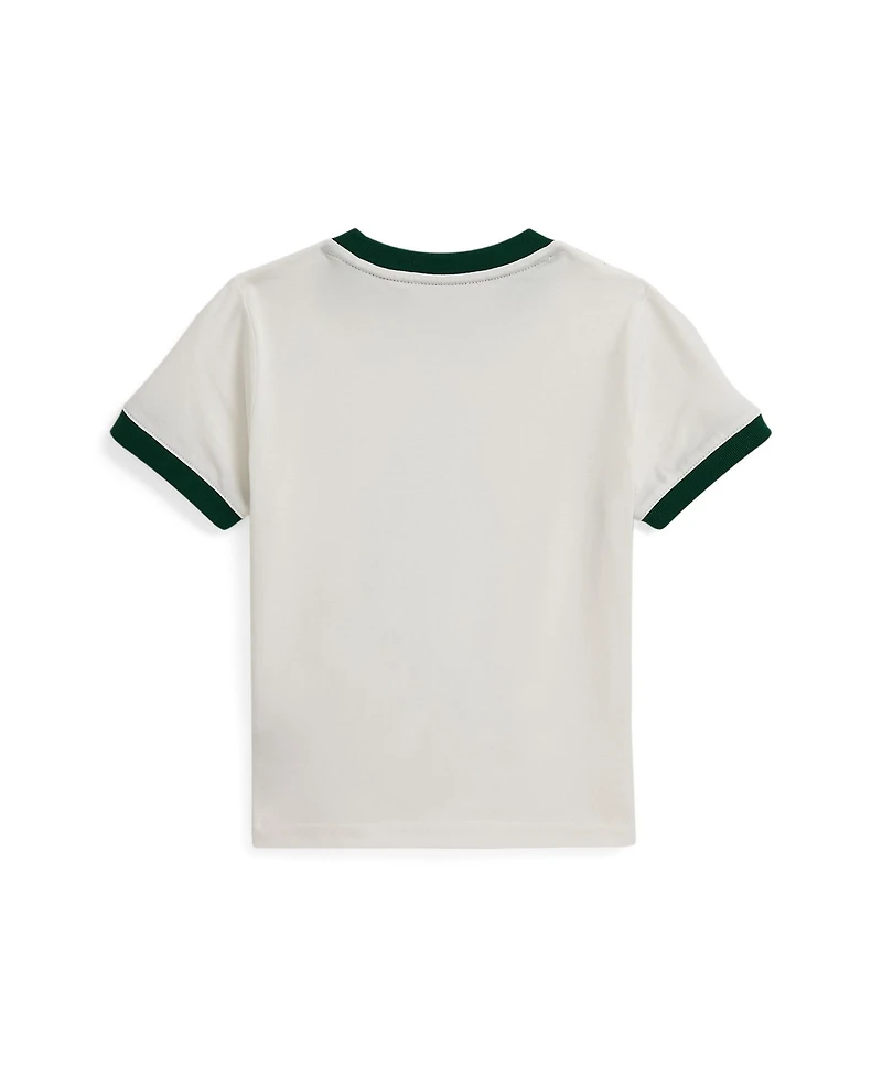 Polo Ralph Lauren Toddler and Little Boys Bear Ringer T-Shirt