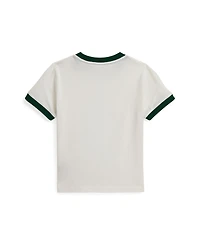 Polo Ralph Lauren Toddler and Little Boys Bear Ringer T-Shirt