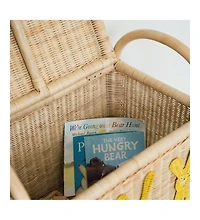 Momiji - Handcrafted Rattan Anais Storage Trunk with handles - Wicker
