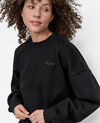Dkny Women's Crew Neck Long Sleeves Top