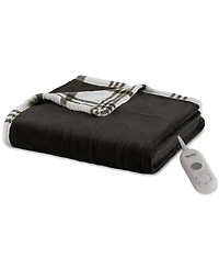 Premier Comfort Heated Cozy Plush Reversible Throw, 50" x 60"