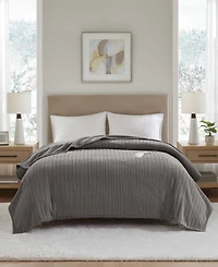 Premier Comfort Heated Textured Fleece Blanket