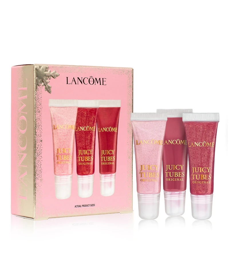 Lancome 3-Pc. Juicy Tubes Mini Lip Gloss Holiday Gift Set