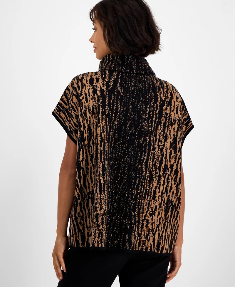 Anne Klein Women's Cowl-Neck Dolman-Sleeve Sweater