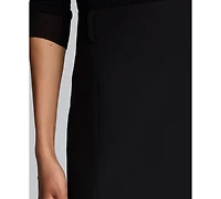 Kenneth Cole Women's High-rise Knee Length Skirt