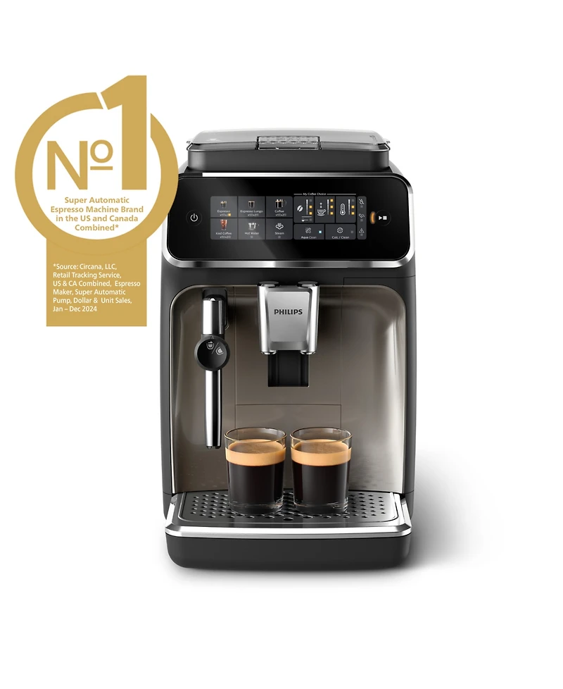 Philips 3300 Fully Automatic Espresso Machine with Milk Frother