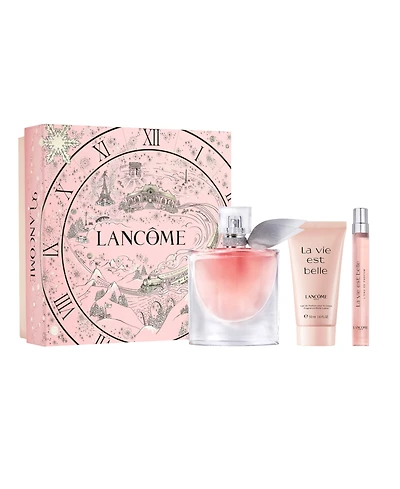 Lancome 3-Pc. Limited-Edition La Vie Est Belle Eau De Parfum Holiday Travel Gift Set